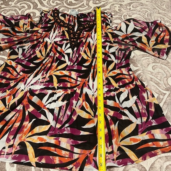 Catherines Women's Cold Shoulder Top - Size 18/20 WP - Picture 6 of 8